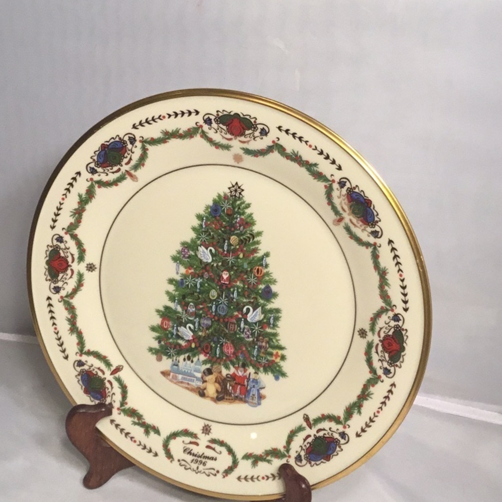 Lenox 1996 CHRISTMAS TREES AROUND THE WORLD PLATE RUSSIA‎